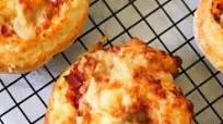Ham and Cheese Scrolls Ham and Cheese Scrolls