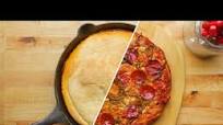 How To make Upside Down Pizza How To make Upside Down Pizza