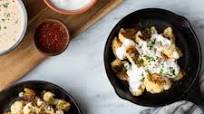 Roasted Cauliflower With Yogurt Sauce (Zahra) Roasted Cauliflower With Yogurt Sauce (Zahra)