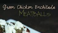 Green Chicken Enchilada Meatballs (Low Carb & Gluten Free) Green Chicken Enchilada Meatballs (Low Carb & Gluten Free)