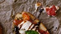 Burrata Bruschetta Recipe with Roasted Tomatoes Burrata Bruschetta Recipe with Roasted Tomatoes