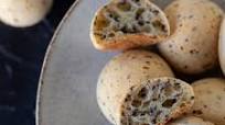 Korean Mochi Bread (Black Sesame) Korean Mochi Bread (Black Sesame)