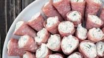 Cornucopia Salami Rollups with Cream Cheese Cornucopia Salami Rollups with Cream Cheese