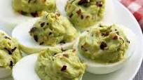 Avocado Deviled Eggs Avocado Deviled Eggs