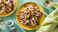 Biang Biang Noodles with Seitan & Chile Oil Biang Biang Noodles with Seitan & Chile Oil