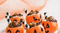 Paleo Halloween Mandarin Cups Paleo Halloween Mandarin Cups