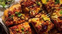 Hot Hawaiian Pizza with Hot Genoa Salami Hot Hawaiian Pizza with Hot Genoa Salami