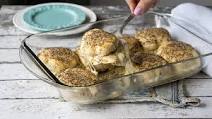 Hot Ham and Cheese Biscuit Sandwiches Hot Ham and Cheese Biscuit Sandwiches
