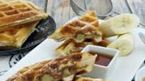 Peanut Butter Banana Stuffed Waffles Peanut Butter Banana Stuffed Waffles