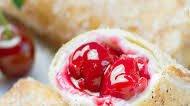 Cherry Cheesecake Chimichangas Cherry Cheesecake Chimichangas