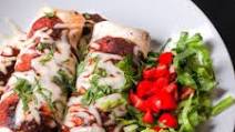Bean and Beef Burritos with Red Sauce Bean and Beef Burritos with Red Sauce