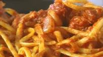 Pasta with Pancetta and Tomato Sauce Pasta with Pancetta and Tomato Sauce