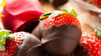 Frozen Dark-Chocolate-Covered Strawberries Frozen Dark-Chocolate-Covered Strawberries