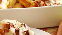 Rosemary Focaccia Strata with Ham and Imported Port Salut Rosemary Focaccia Strata with Ham and Imported Port Salut