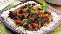 Slow-Cooked Chop Suey over Rice Slow-Cooked Chop Suey over Rice