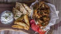 Quick Greek chicken gyro Quick Greek chicken gyro