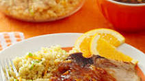 Orange-Sauced Pork Chops with Quinoa Orange-Sauced Pork Chops with Quinoa
