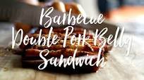 Barbecue Double Pork Belly Sandwich Barbecue Double Pork Belly Sandwich