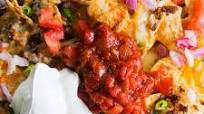 Loaded Vegetarian Beef Nachos Loaded Vegetarian Beef Nachos