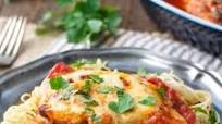 Dump-and-Bake Healthy Chicken Parmesan Dump-and-Bake Healthy Chicken Parmesan
