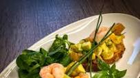 Salmon, Shrimps & Avocado in Bruschetta Way Salmon, Shrimps & Avocado in Bruschetta Way