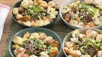 Sesame Chicken Stir-Fry with Soba Noodles & Cauliflower Sesame Chicken Stir-Fry with Soba Noodles & Cauliflower