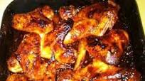 Alas De Pollo Al Horno Con Salsa Barbacoa Y Miel Alas De Pollo Al Horno Con Salsa Barbacoa Y Miel