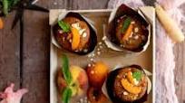 Peach apricot steel cut oat muffins Peach apricot steel cut oat muffins
