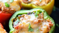 Vegetarian Quinoa Stuffed Bell Peppers Vegetarian Quinoa Stuffed Bell Peppers