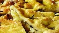 Double-cheese focaccia Double-cheese focaccia