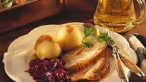 Roast Pork with Potato Dumplings and Cabbage Roast Pork with Potato Dumplings and Cabbage