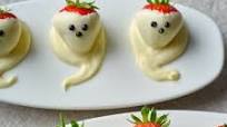 Chocolate Strawberry Ghost Halloween ScareBerries Chocolate Strawberry Ghost Halloween ScareBerries