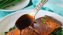 Glazed Salmon Fillet Glazed Salmon Fillet