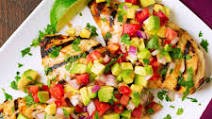 Cilantro-Lime Chicken with Avocado Salsa Cilantro-Lime Chicken with Avocado Salsa