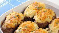 Mascarpone and Cheddar Twice-Baked Potatoes Mascarpone and Cheddar Twice-Baked Potatoes