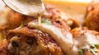 Gravy Baked Chicken (thighs & drumsticks) - 5 min prep! Gravy Baked Chicken (thighs & drumsticks) - 5 min prep!