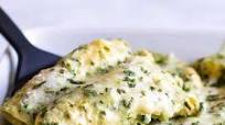 Creamy Poblano Chicken Enchiladas Creamy Poblano Chicken Enchiladas