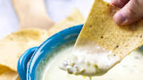 White Cheese Dip (5 Minute Recipe!)