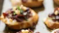 Cranberry Bacon Jam Crostini Cranberry Bacon Jam Crostini