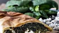 Spanakopita or Greek spinach pie Spanakopita or Greek spinach pie
