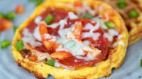 Keto Pizza Chaffle Recipe Keto Pizza Chaffle Recipe