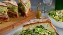 Muffuletta Caesar Sandwich Muffuletta Caesar Sandwich
