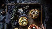 Focaccia Breads Made in Jumbo Muffin Tins Focaccia Breads Made in Jumbo Muffin Tins