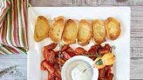 Roasted Tomato Crostini with Goat Cheese Roasted Tomato Crostini with Goat Cheese