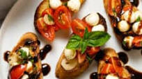 10 Minute Bruschetta with Mozzarella 10 Minute Bruschetta with Mozzarella