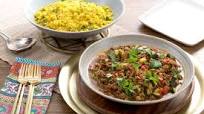North African Beef Tagine with Zucchini & Almond-Herb Couscous North African Beef Tagine with Zucchini & Almond-Herb Couscous