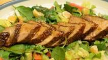 Island Pork Tenderloin (Optional Salad) Island Pork Tenderloin (Optional Salad)