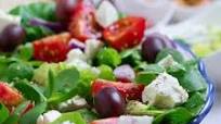 Greek Village Salad - Horiatiki Greek Village Salad - Horiatiki