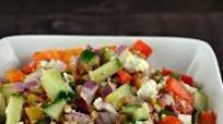 Greek Lentil Feta Salad Greek Lentil Feta Salad