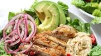 Quick Grilled Chicken Salad with Hummus & Sun Dried Tomatoes (Whole30, Paleo) Quick Grilled Chicken Salad with Hummus & Sun Dried Tomatoes (Whole30, Paleo)